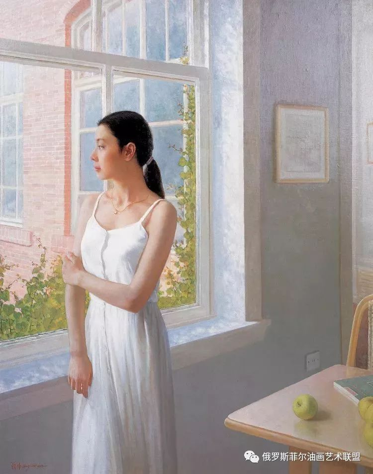 中国油画家翁伟人物油画作品欣赏 406.png